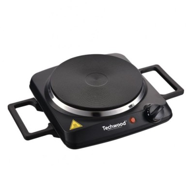 PLAQUE DE CUISSON ÉLECTRIQUE TECHWOOD TPE-156 1500W - NOIR - Loffic...