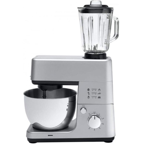 ROBOT PÂTISSIER MULTIFONCTION BRANDT KM900BS 900W SILVER