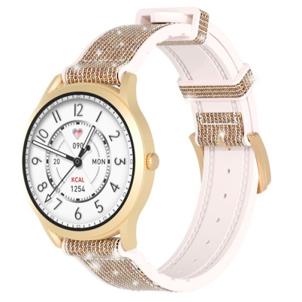 MONTRE CONNECTÉE KIESLECT LADY CALLING WATCH LORA - GOLD