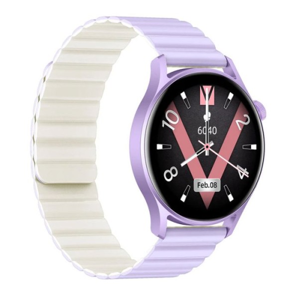MONTRE CONNECTÉE KIESLECT LADY CALLING WATCH LORA 2 - VIOLET