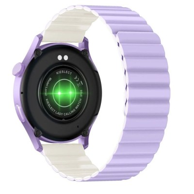 MONTRE CONNECTÉE KIESLECT LADY CALLING WATCH LORA 2 - VIOLET - Loff...