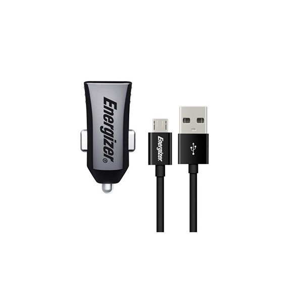CHARGEUR DE VOITURE ENERGIZER 5W + MICRO USB CBL