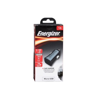 CHARGEUR DE VOITURE ENERGIZER 5W + MICRO USB CBL - Lofficielshop : ...