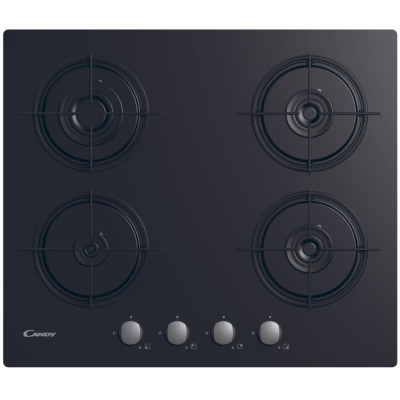 PLAQUE À GAZ ENCASTRABLE CANDY CSG6B/4U2 / 4 FEUX - Lofficielshop :...