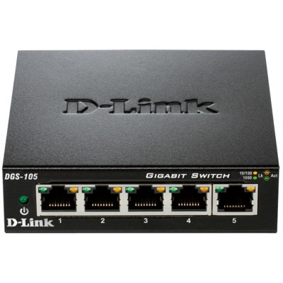 Switch D-Link Gigabit 5 Ports 10/100/1000 Mbps - Lofficielshop : Ve...