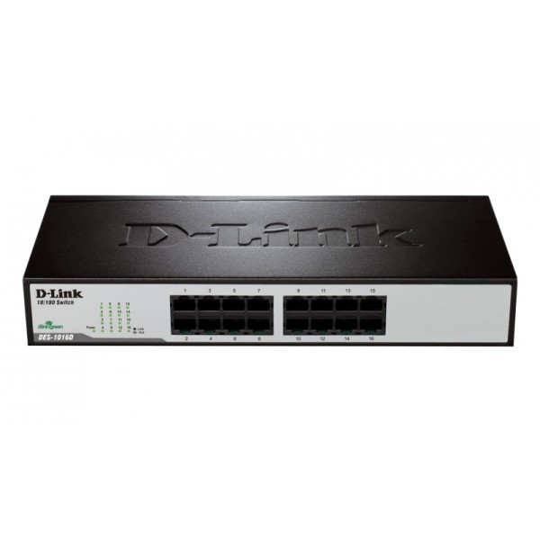 Switch 16 Ports 10/100Mbps Base-T