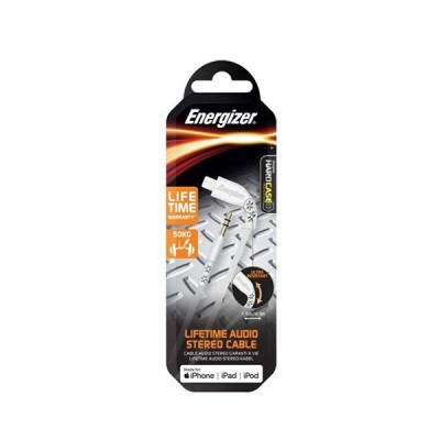 CABLE AUDIO ROND LIGHTNING ENERGIZER 1.5M - Lofficielshop : Vente e...