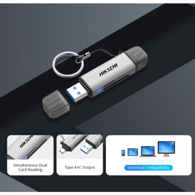 LECTEUR DE CARTE DE STOCKAGE 2EN1 HIKSEMI CR01 - Lofficielshop : Ve...