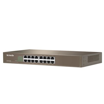 SWITCH DE BUREAU TENDA TEF1016D 16 PORTS FAST ETHERNET 10/100 MBPS ...