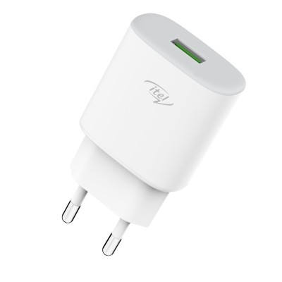 CHARGEUR SECTEUR ITEL 182EC 18W AVEC CÂBLE TYPE C 1M - Lofficielsho...