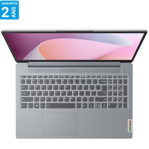 PC Portable Lenovo IdeaPad Slim 3 15AMN8 Ryzen 5 7520U 8 Go 512 Go SSD Gris Windows 11