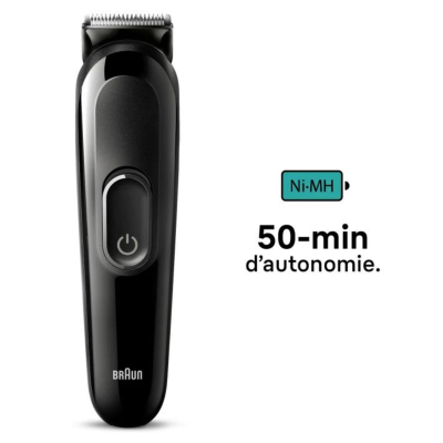 TONDEUSE BRAUN MULTIFONCTIONS 6 EN 1 RECHARGEABLE -CHEZ L'OFFICIEL SHOP