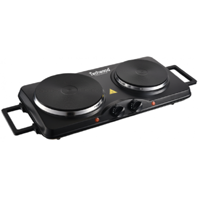 PLAQUE ÉLECTRIQUE TECHWOOD  2 FEUX  2500W -CHEZ L'OFFICIEL SHOP