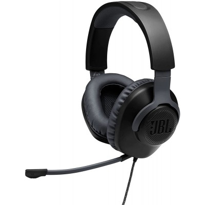 CASQUE GAMING CIRCUM-AURICULAIRE FILAIRE AVEC MICRO JBL QUANTUM 100 -CHEZ L'OFFICIEL SHOP