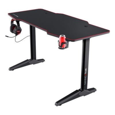 Bureau de Gaming TRUST GXT 1175 XL Avec Tapis de souris pleine surface Impérius - Noir - CHEZ L'OFFICIEL SHOP