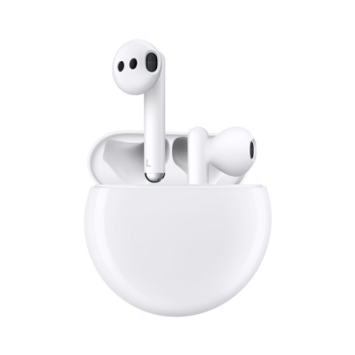 Ecouteur Sans Fil Freebuds 3 Huawei  Blanc CARBONE -CHEZ L'OFFICIEL SHOP