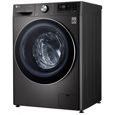 Lavante séchante Frontale LG 9 Kg / Smart DD 6M / Noir - CHEZ L'OFFICIEL SHOP