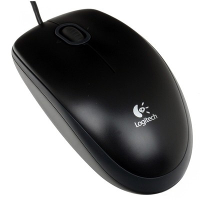 Souris Optique Logitech USB B100 / Noir - CHEZ L'OFFICIEL SHOP