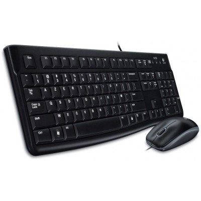 Ensemble Clavier Souris USB Logitech mk120 - CHEZ L'OFFICIEL SHOP