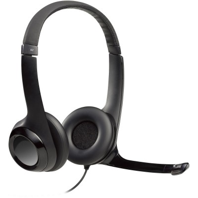 Casque-micro USB Logitech H390 / Noir - CHEZ L'OFFICIEL SHOP