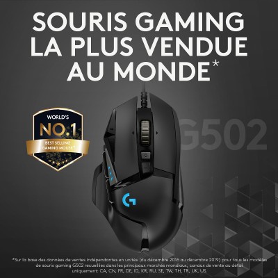 Casque Micro Gaming Logitech G332 / Noir & Rouge -CHEZ L'OFFICIEL SHOP