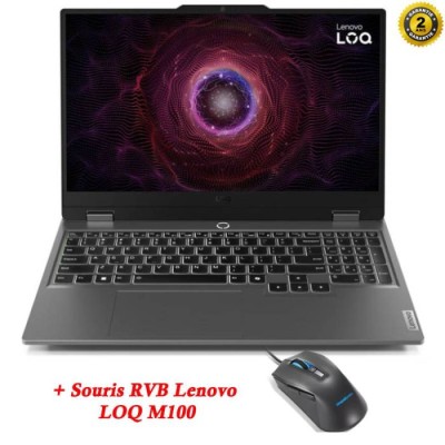 PC Portable Gamer LENOVO LOQ 15ARP9 AMD RYZEN 7 12Go RTX 4050 - CHEZ L'OFFICIELSHOP