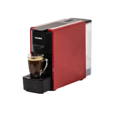 Machine à Café Capsules Telefunken TFK-MCC7036 / Rouge -  CHEZ L'OFFICIEL SHOP