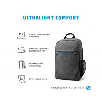 Sac à Dos HP Prelude 15.6" Gris -CHEZ L'OFFICIEL SHOP