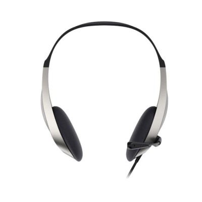 Micro Casque Filaire HAVIT H205D Pour PC - Silver - CHEZ L'OFFICIEL SHOP