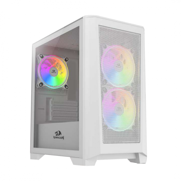 Boîtier Gamer REDRAGON PAKTIS 2B GC-560 M-ATX / 3 FAN ARGB / Blanc