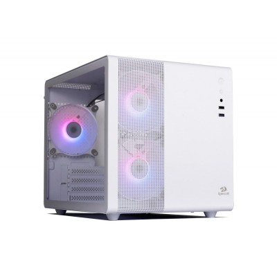 Boîtier Gamer REDRAGON PAGOS 1 GC-570 M-ATX / 3 FAN ARGB / Blanc