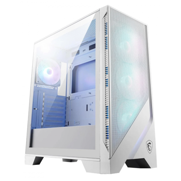 Boîtier Gamer Moyen Tour MSI MAG FORGE 320R AIRFLOW ATX / Blanc