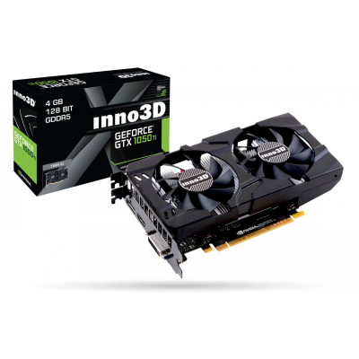 Carte Graphique INNO3D GeForce GTX 1050 Ti Twin X2 / 4 Go GDDR5