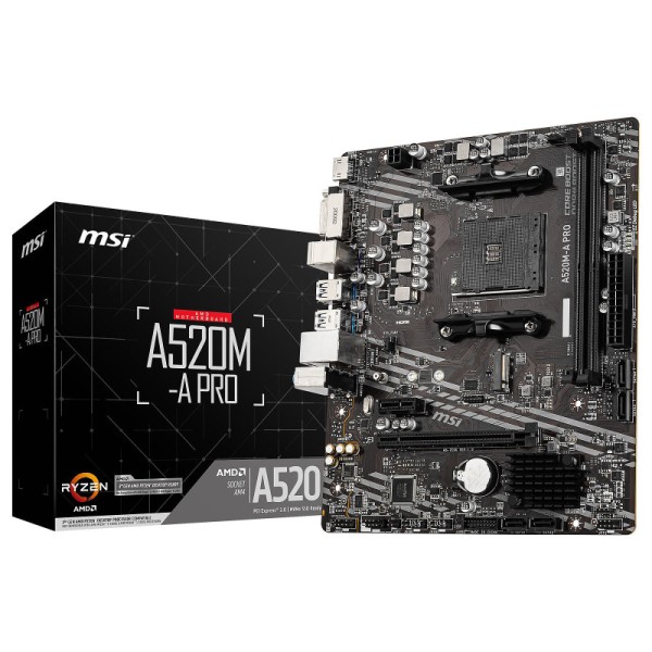 Carte Mére MSI A520M-A PRO MATX