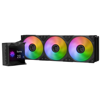 Watercooling MSI MPG CORELIQUID D360 ARGB avec écran 2.4"