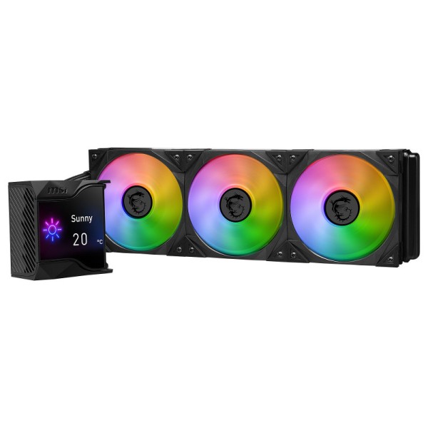 Watercooling MSI MPG CORELIQUID D360 ARGB avec écran 2.4"