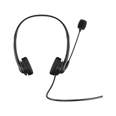Casque stéréo USB HP G2 / Noir - CHEZ L'OFFICIEL SHOP