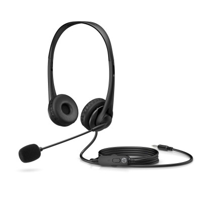 Casque Micro HP Stereo 3.5mm Headset G2 428H6AA - CHEZ L'OFFICIEL SHOP