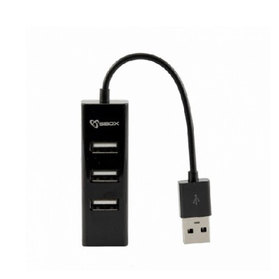 HUB USB 2.0 SBOX 4 PORTS - Lofficielshop : Vente en ligne Pc portab...