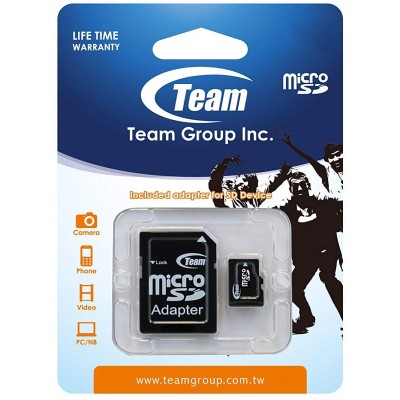 Carte mémoire TeamGroup Micro SD 8 Go Class10 - CHEZ L'OFFICIEL SHOP