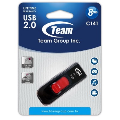 Clé USB Team Group C141 8 Go - CHEZ L'OFFICIEL SHOP