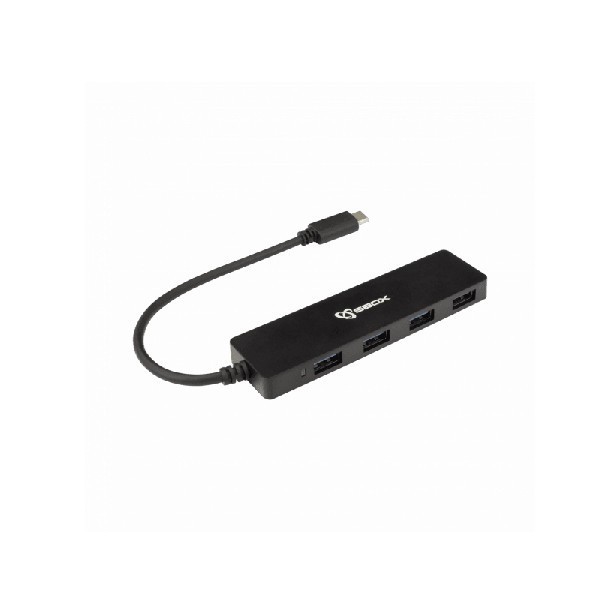 HUB USB SBOX H-404 TYPE-C-USB-3.1 4 PORT