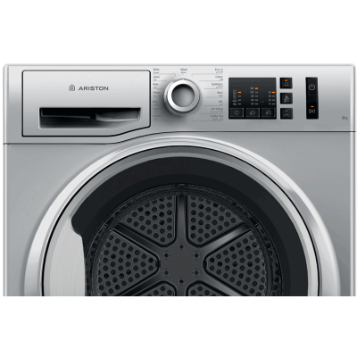 LAVE-LINGE POSE LIBRE À CHARGEMENT FRONTAL ARISTON / 11KG / Silver - CHEZ L'OFFICIEL SHOP