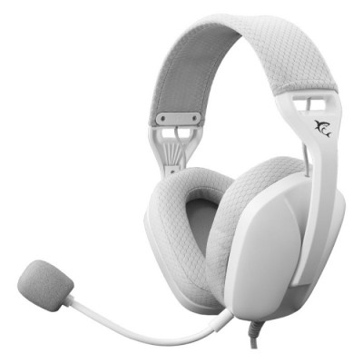 Micro Casque Gamer Filaire WHITE SHARK SPARROW - Blanc - CHEZ L'OFFICIEL SHOP
