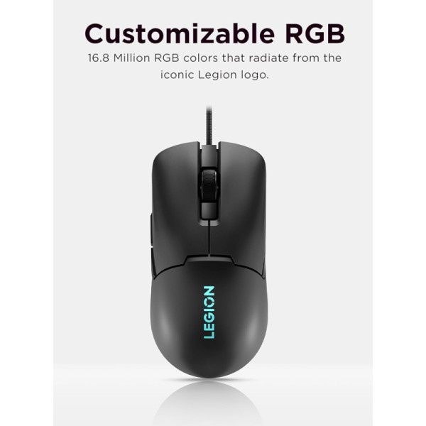 SOURIS Lenovo Legion M300s RGB Gaming Mouse (Black)
