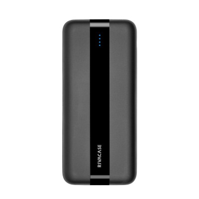 Power Bank RIVACASE 10000 mAh- Noir - CHEZ L'OFFICIEL SHOP