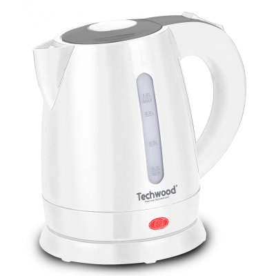 Bouilloire Électrique Techwood TB-1023 1600 W Blanc- CHEZ L OFFICIEL SHOP