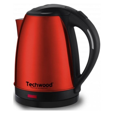 Bouilloire Sans fil TECHWOOD TBI-1855 1500W - Rouge- CHEZ L OFFICIEL SHOP