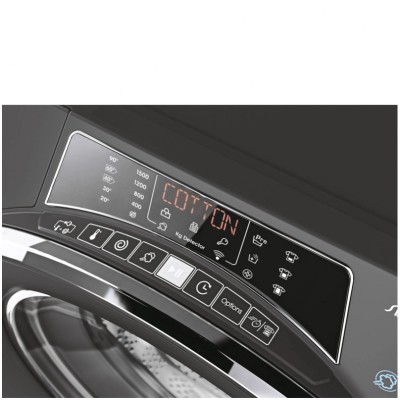 Machine À Laver Candy Rapido Pro 12Kg Smart Silver - CHEZ L'OFFICIEL SHOP