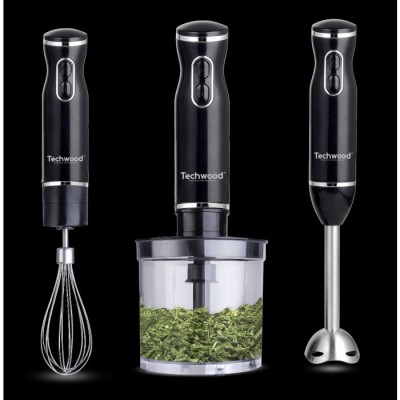 Mixeur plongeant 3 en 1 - Techwood TMS-9666- CHEZ L OFFICIEL SHOP